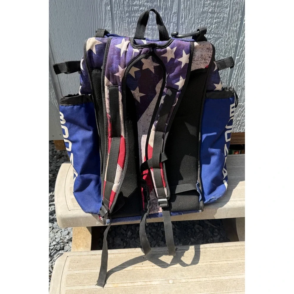 Boombah Superpack Baseball Softball Bat Bag American Flag Stars Stripes Gear Bag